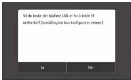 CANON iSENSYS MF426dw - Angi tilkoblingsmetode - 1