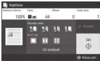 CANON iSENSYS MF426dw - Noderigi kopeesanis iestatijumi - 2