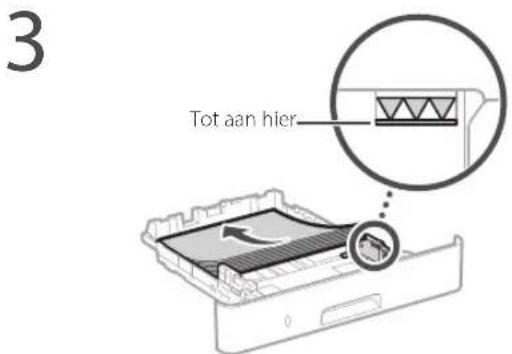 CANON iSENSYS MF426dw - Papier in de lade plaatsen - 3