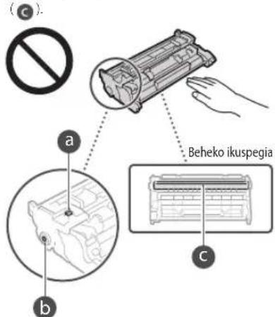 CANON iSENSYS MF426dw - Toner-kartutxoaren maneiua - 2