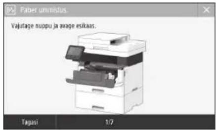 CANON iSENSYS MF426dw - Seade ei hakka toöle Esineb paberiummistus - 3