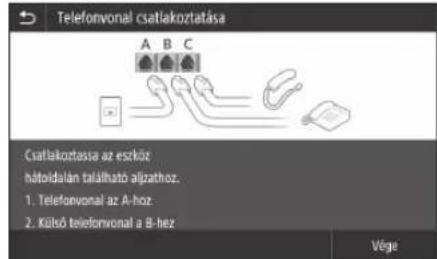 CANON iSENSYS MF426dw - A konfiguración megkezdéselottiteendok - 4