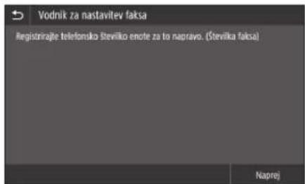 CANON iSENSYS MF426dw - Pred začetakom konfiguriranja - 2
