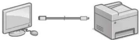 CANON iSENSYS MF426dw - Para conectar mediante USB - 1