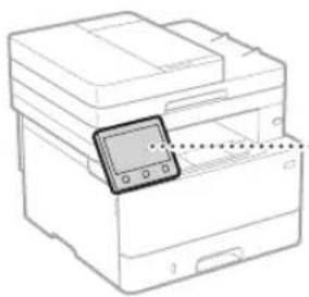 CANON iSENSYS MF426dw - Aloita käytto käyttopaneelista - 1