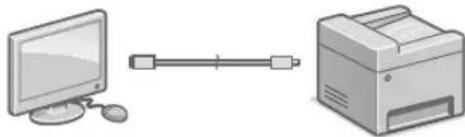 CANON iSENSYS MF426dw - Tia ouvdoeou USB - 1