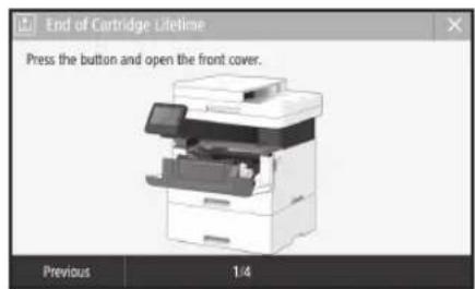CANON iSENSYS MF426dw - 3amHa KapTpndka i3 TohepOM - 1