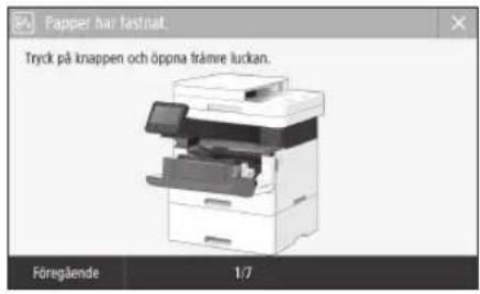 CANON iSENSYS MF426dw - Enheten verkar inte fungera Papper har fastnat - 4