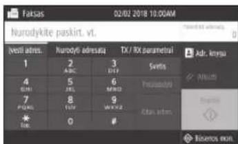 CANON iSENSYS MF426dw - Faksogramu siuntimas* - 2
