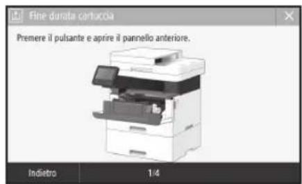 CANON iSENSYS MF426dw - Sostituzione della cartuccia toner - 1
