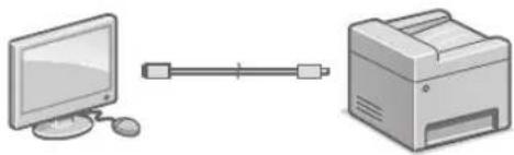CANON iSENSYS MF426dw - PoiKJIoueHne no USB - 1