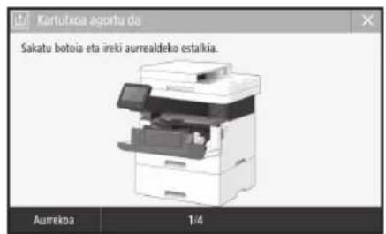 CANON iSENSYS MF426dw - Toner-kartutxoa aldatzea - 1