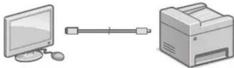 CANON iSENSYS MF426dw - Per connectar mitjançant USB - 1