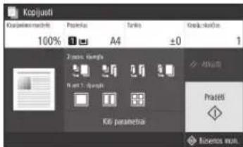 CANON iSENSYS MF426dw - Naudingi kopijavimo nustatymai - 2