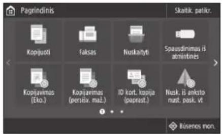 CANON iSENSYS MF426dw - Pries pradédami konfiguravima - 1