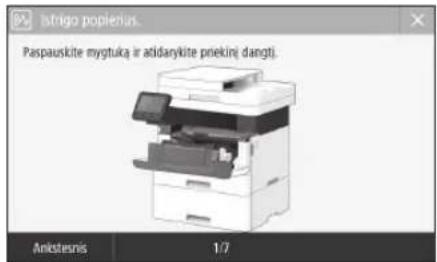 CANON iSENSYS MF426dw - Atrodo, kad jrenginys neveikia lstrigo popierius - 3