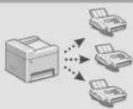 CANON iSENSYS MF426dw - Przydatne funkcie faksu - 1