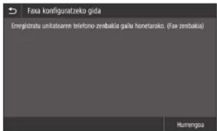 CANON iSENSYS MF426dw - Konfigurazioa hasi aurretik - 2