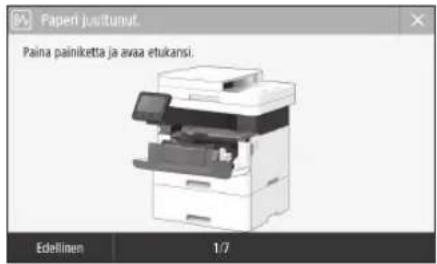 CANON iSENSYS MF426dw - Laite ei tunnu toimivan Paperitukoksia on esiintynyt - 3