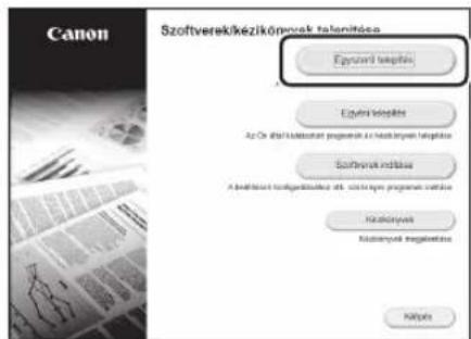 CANON iSENSYS MF426dw - Szoftver telepitése - 2