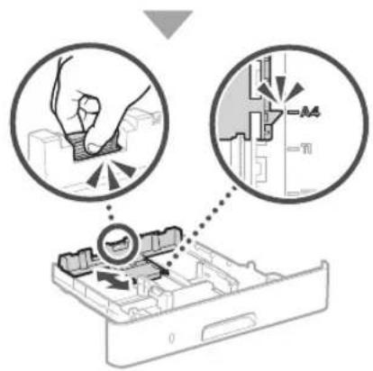 CANON iSENSYS MF426dw - Chargement de la cassette à papier - 2
