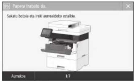 CANON iSENSYS MF426dw - Paper buxatzea - 1