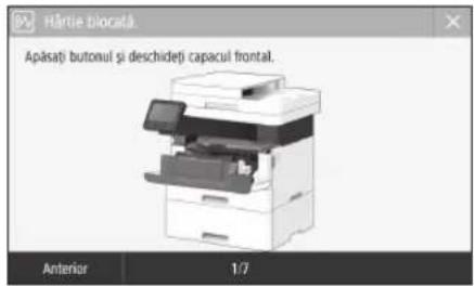 CANON iSENSYS MF426dw - Aparatul nu fonctioneza S-au produs blocaje de hartié - 3