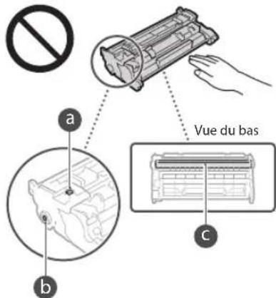 CANON iSENSYS MF426dw - Manipulation de la cartouche de toner - 2