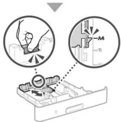 CANON iSENSYS MF426dw - Paperin lisääminen   paperikasettiin - 2