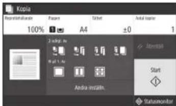 CANON iSENSYS MF426dw - Praktiska kopieringsinställningar - 2