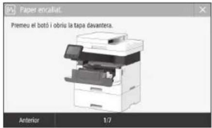 CANON iSENSYS MF426dw - S'han produit embussos de paper - 1