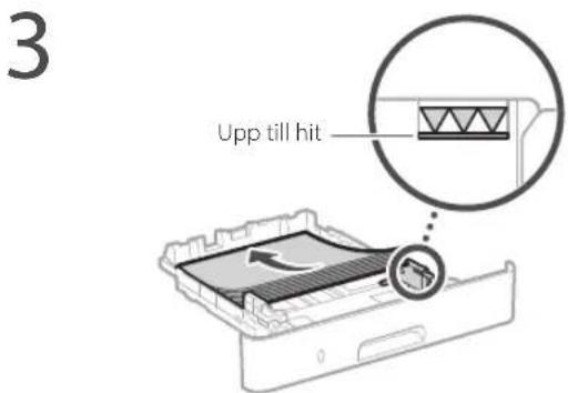CANON iSENSYS MF426dw - Fylla på papper i papperslådan - 3
