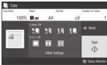 CANON iSENSYS MF426dw - Useful copy settings - 2