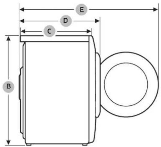 SAMSUNG WW70J5426DW - OPMERKING - 2
