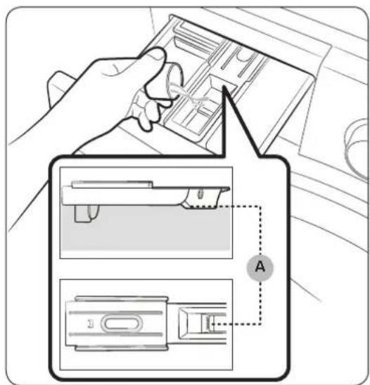 SAMSUNG WW70J5426DW - Einfullen von Waschmittel in den Waschmittelbehälter - 2
