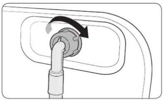 SAMSUNG WW70J5426DW - Aufstellen des Geräts - 1