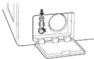 LG WM9000HVA - Cleaning the drain pump filter - 5