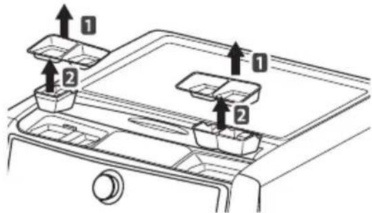 LG WM9000HVA - Cleaning the detergent dispenser - 1
