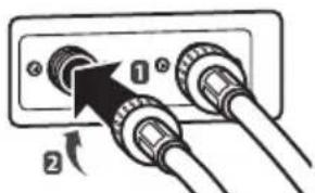 LG WM9000HVA - Cleaning the water inlet filters - 3