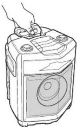 LG RK3 - Transport de l'enceinte - 1