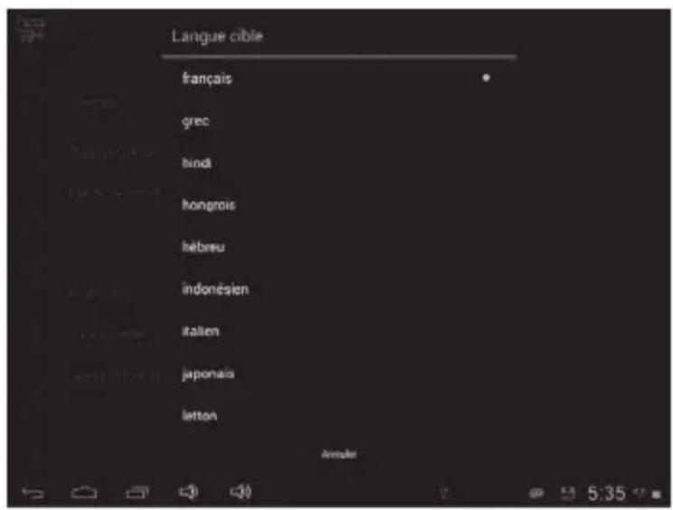 LEXIBOOK Ultra 2 - - Changer la langue du Lexibook® Market Premium - 4