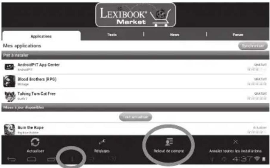 LEXIBOOK Ultra 2 - Se connecter au Lexibook® Market - 1