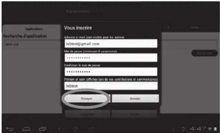 LEXIBOOK Ultra 2 - - Creer un compte Lexibook® Market - 6