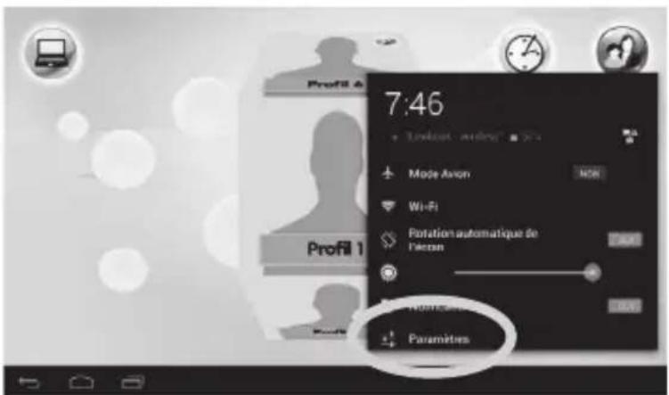 LEXIBOOK Ultra 2 - Comment activer le Bluetooth® de la tablette - 3