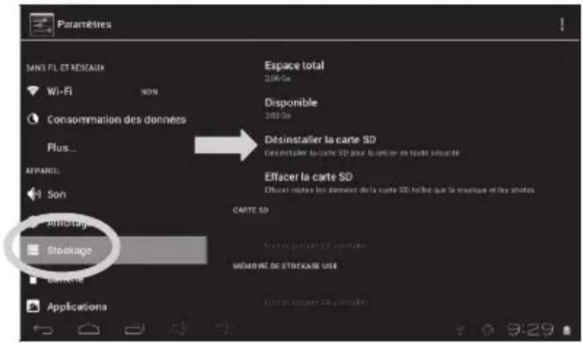 LEXIBOOK Ultra 2 - - Retirer la carte mémoire - 1