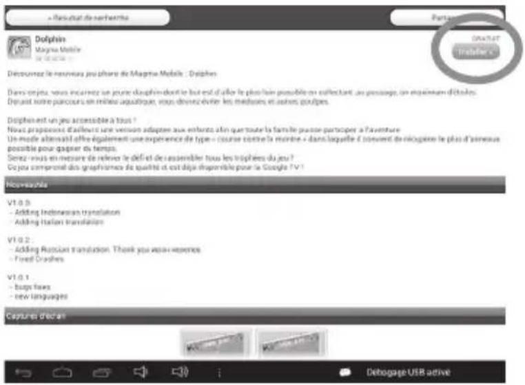 LEXIBOOK Ultra 2 - - Installer une application sur la tablette - 4