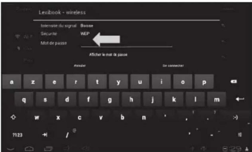 LEXIBOOK Ultra 2 - Comment activer la fonction Wi-Fi de la tablette - 8