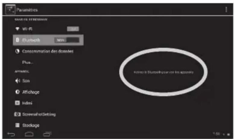 LEXIBOOK Ultra 2 - Comment activer le Bluetooth® de la tablette - 5