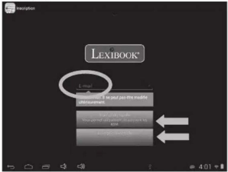LEXIBOOK Ultra 2 - - Creer un compte Lexibook® Market Premium - 4