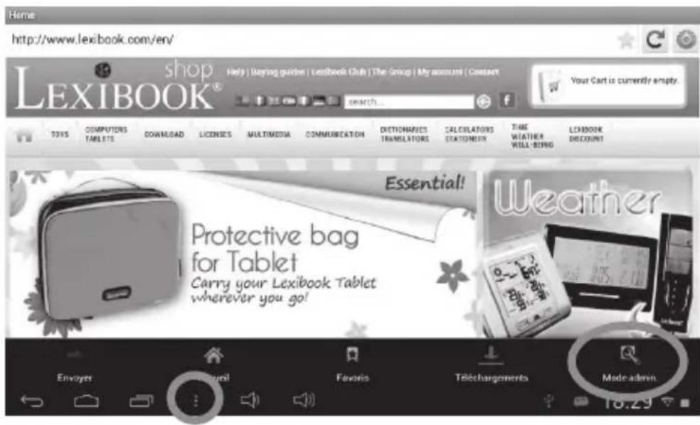 LEXIBOOK Ultra 2 - Le navigate internet Lexibook® Protect - 7